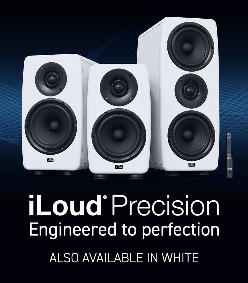 iLoud Precision.Now available in white. 