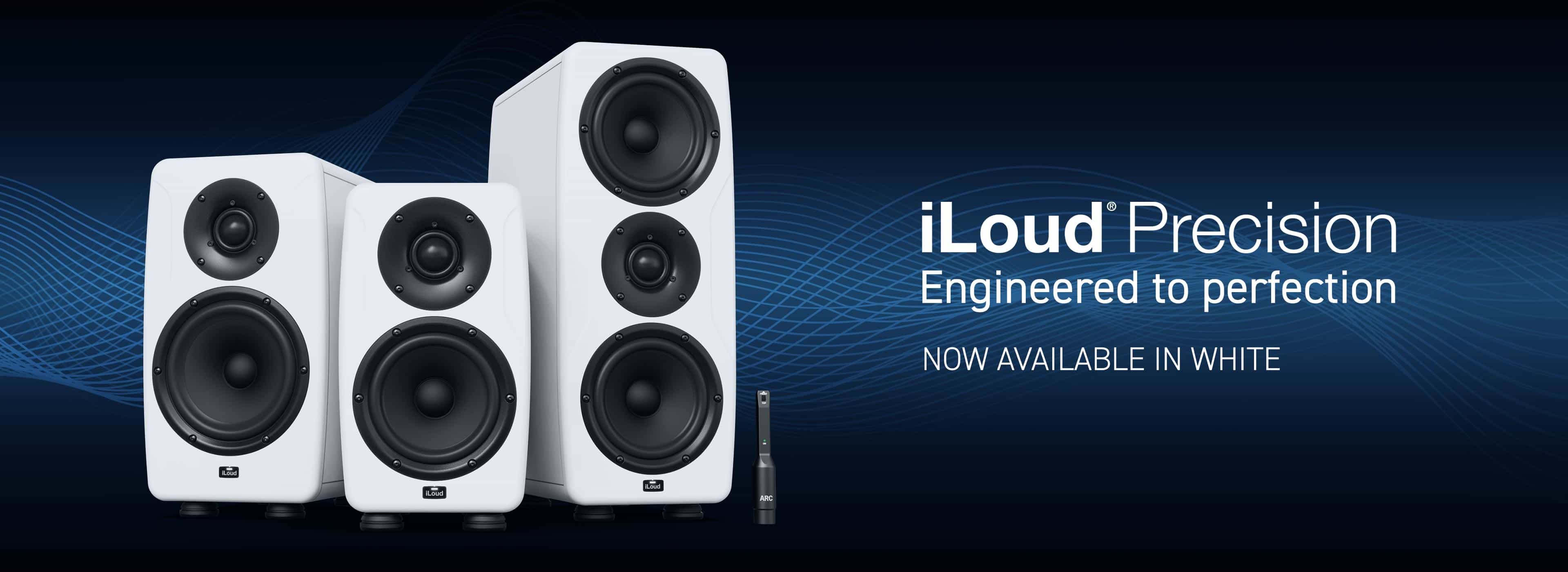 iLoud Precision.Now available in white. 