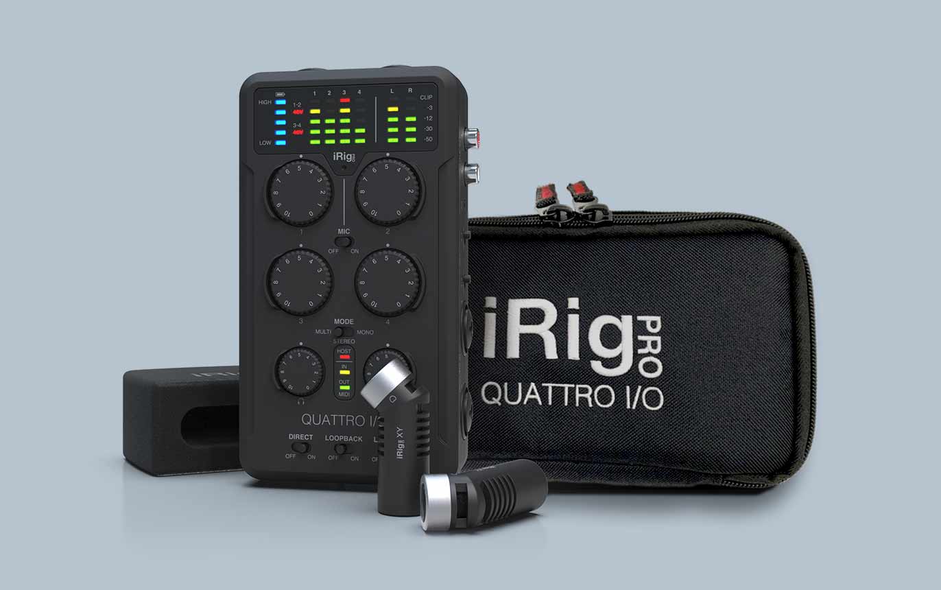 iRig Pro Quattro I/O Deluxe